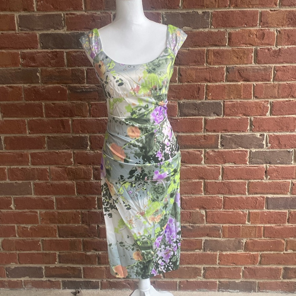 London Style Nights Floral Dress Size 4